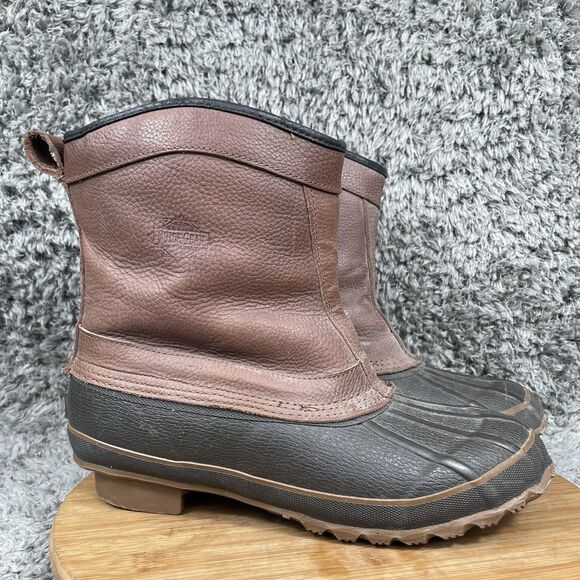 Steel Shank Rubber Duck Boots Men's 11 Thinsulate Insulated Hunting Guide Gear - Picture 1 of 11